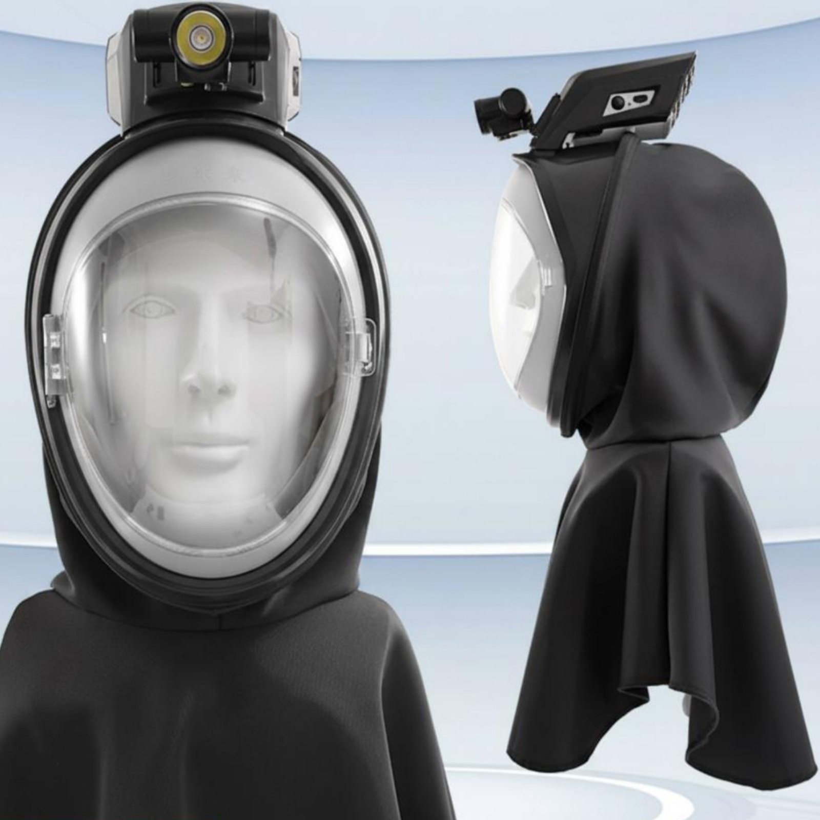 Kn95 Respirator Mask - Respirateur Purificateur d'Air Motorisé Anti-Poussière, Masque