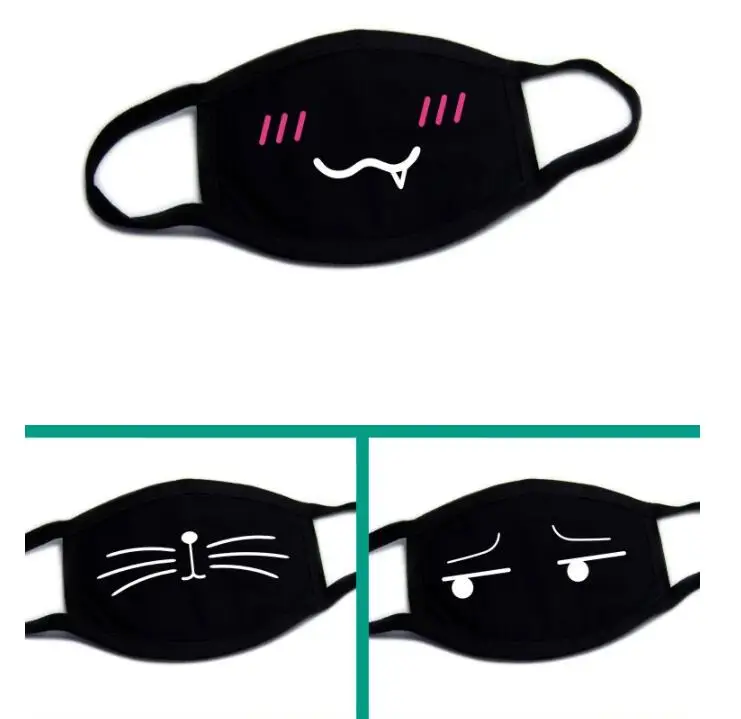 Masque en coton noir unisexe h - Respirator Half Face avis et prix